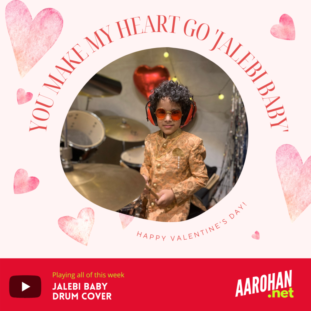 Jalebi Baby (Tesher X Jason) | Young drummers on Youtube | Drum Cover | Aarohan | 6 year old drummer